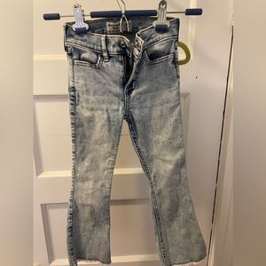 Abercrombie Kids cropped flared jeans